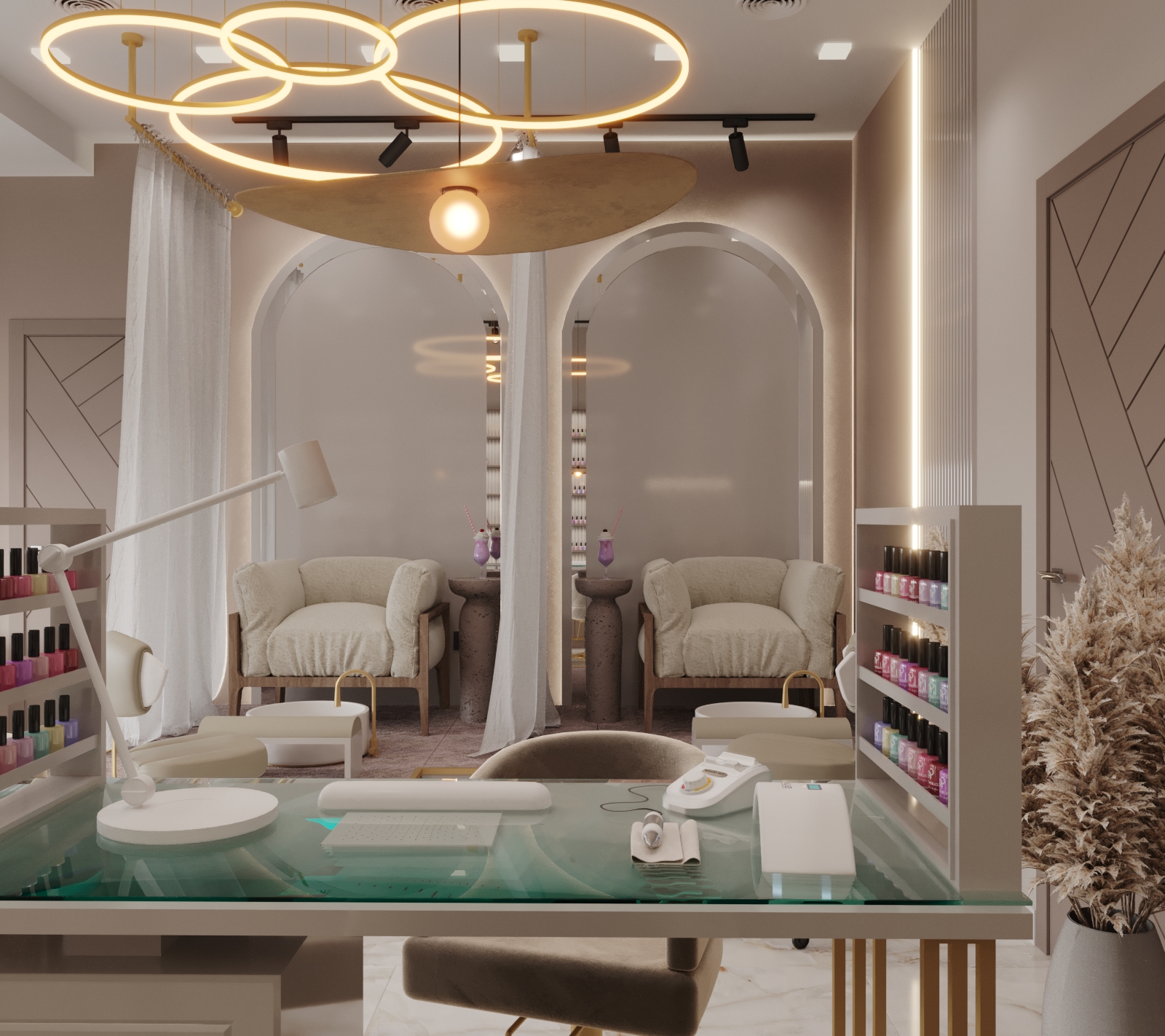 37平方米美容院室内设计丨波兰克拉科夫丨Design_14-9