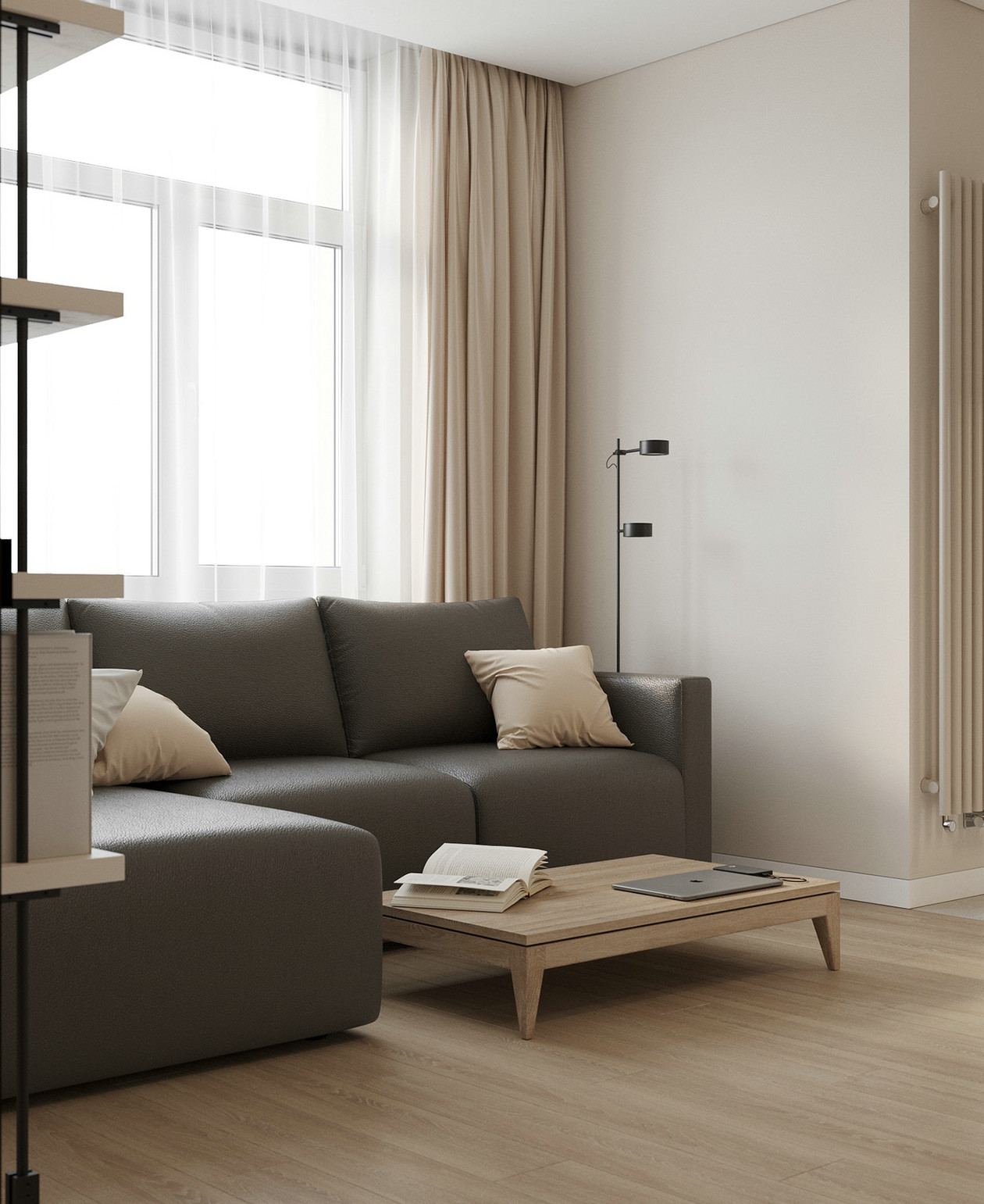 58·44㎡小空间公寓设计-7