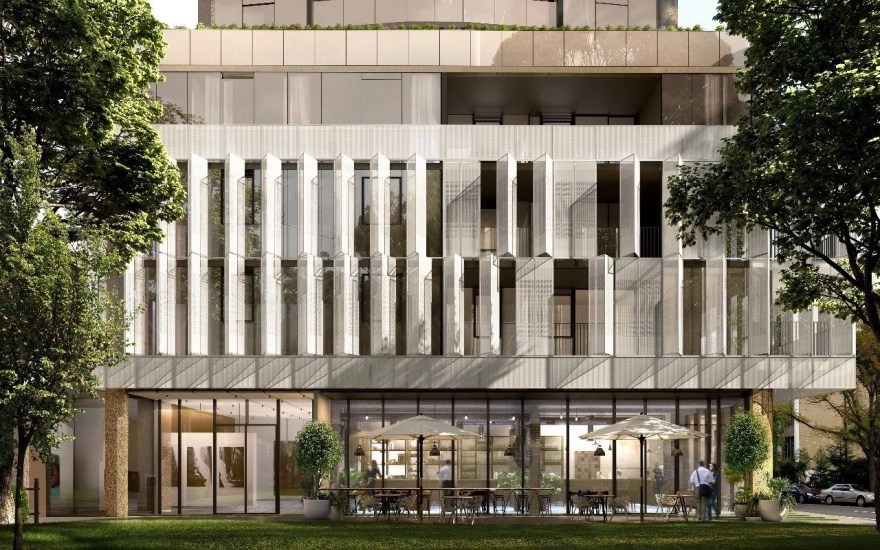 墨尔本 St Boulevard 项目,高科技定制窗户打造城市园林建筑-19