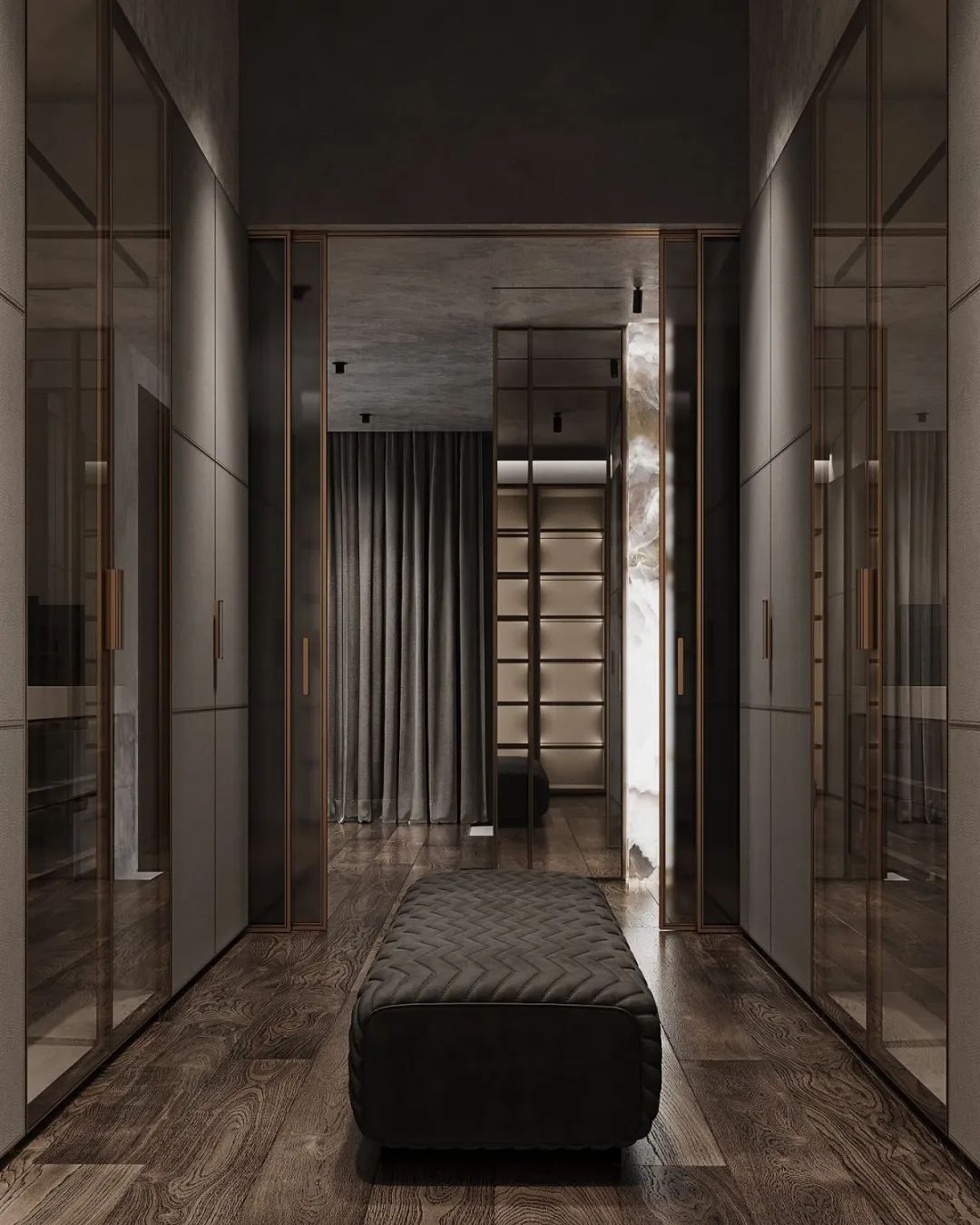 灰色奢华 · 1300㎡大宅设计丨IQOSA Architect-58