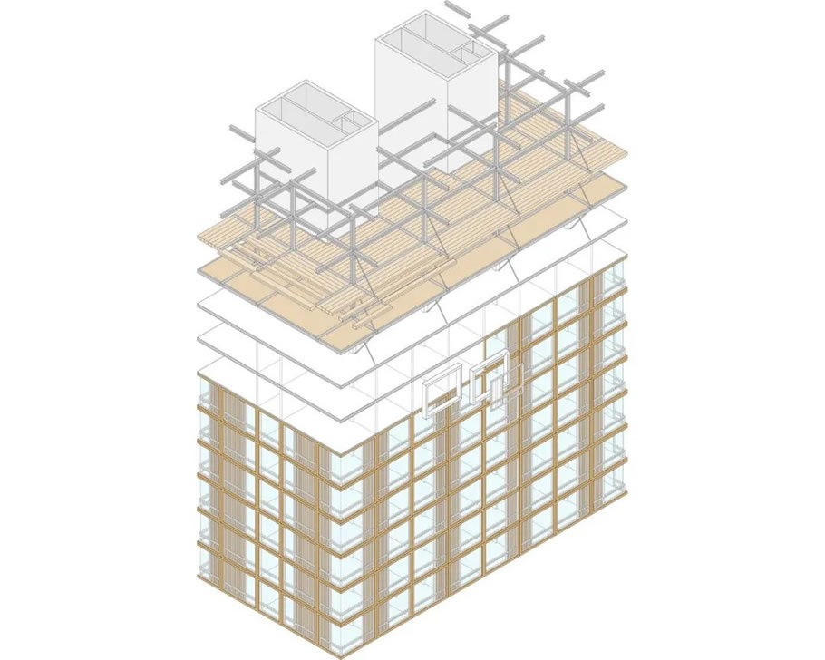 华沙历史中心区新建筑群丨波兰华沙丨JKP Architects Ltd.-91