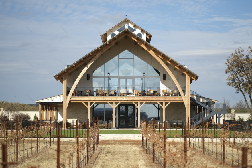 Augusta Vin Winery 酒庄设计丨美国德克萨斯丨Texas Timber Frames-18