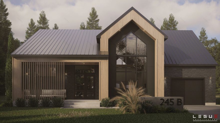 房屋平面图 Ë·245B丨Leguë Architecture-45