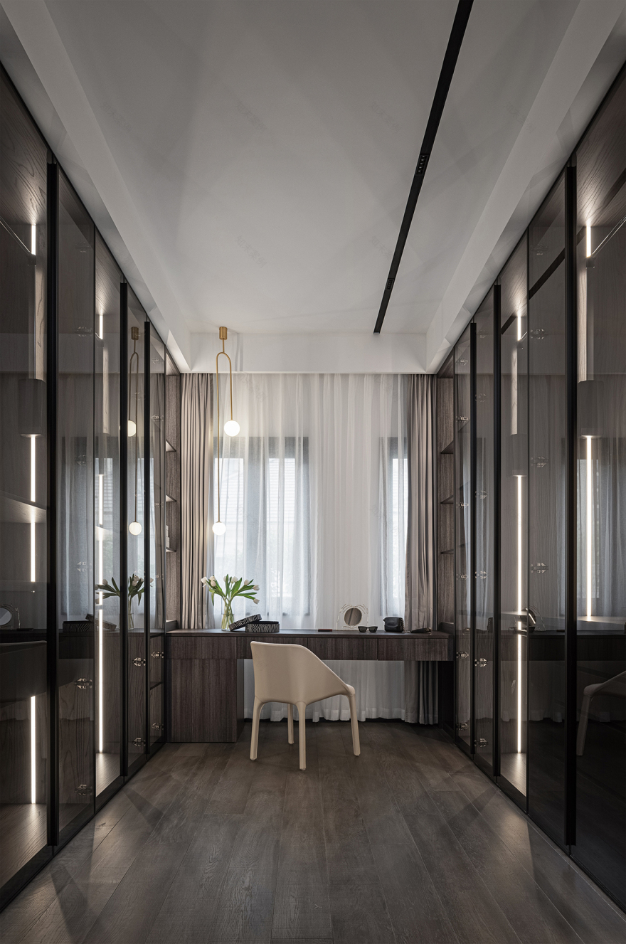 绿城玫瑰园·和光同尘丨中国淄博丨观享际SKH室内设计-49