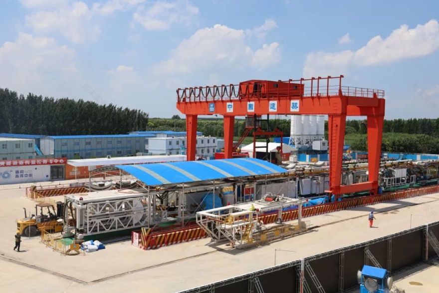 温暖万家,中建八局聊热入济长距离供热工程穿黄隧道全线贯通-43