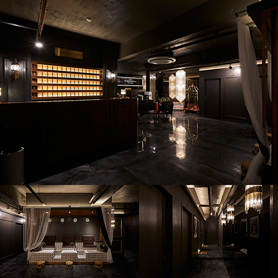 59 平现代高级黑调精品店设计-1