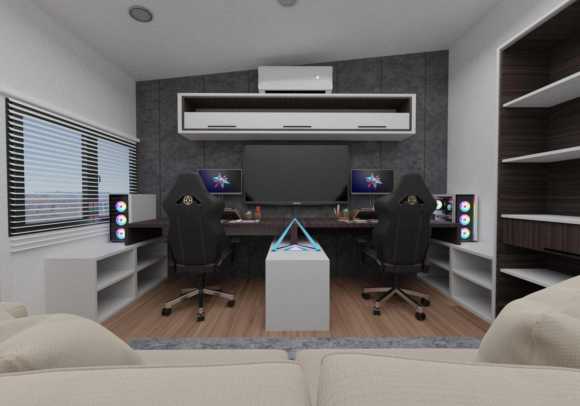 Modern Home Office / Studio-0
