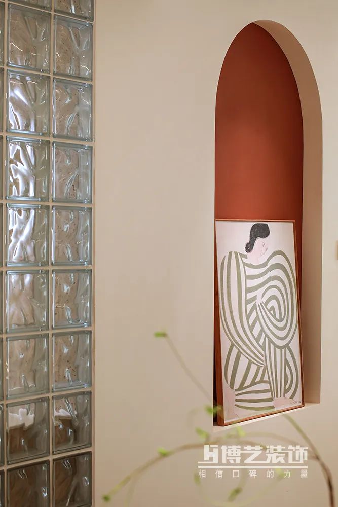 奶油风河畔名邸,春日浪漫居家空间丨博艺装饰-28