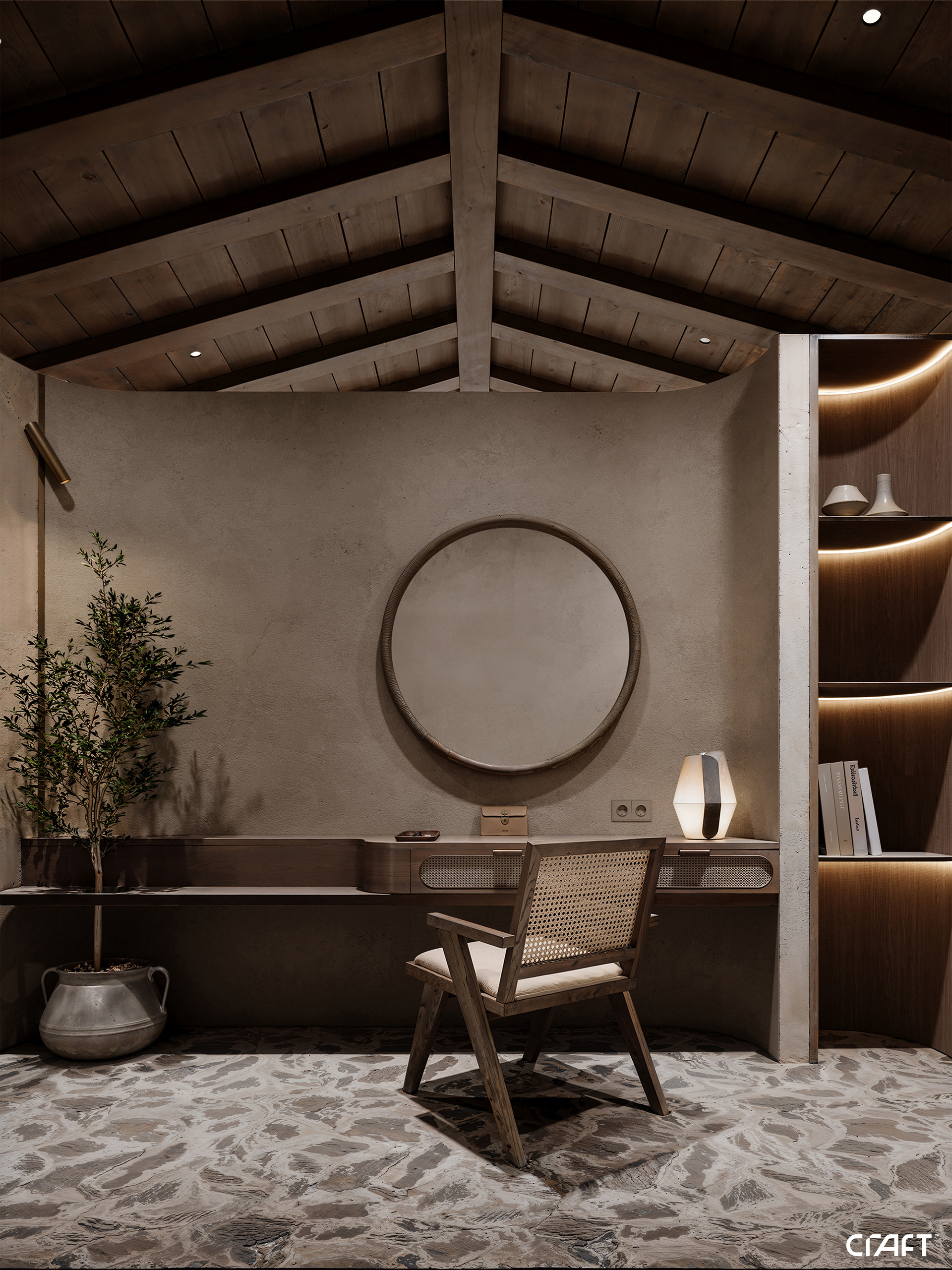 迪拜主卧设计丨阿联酋迪拜-16