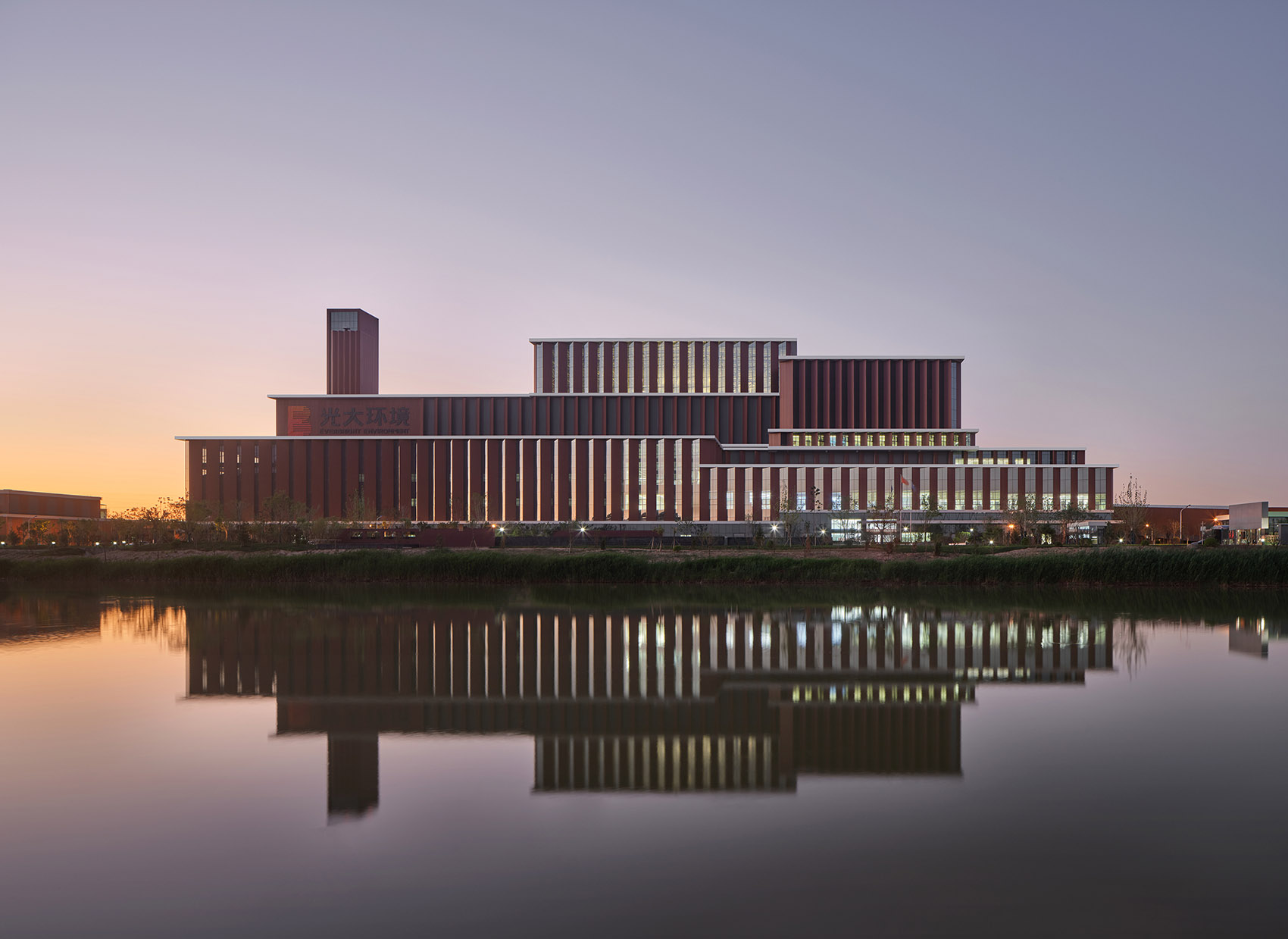 北辰光大垃圾焚烧发电厂建筑立面设计丨中国天津丨华南理工大学建筑设计研究院有限公司倪阳工作室-4