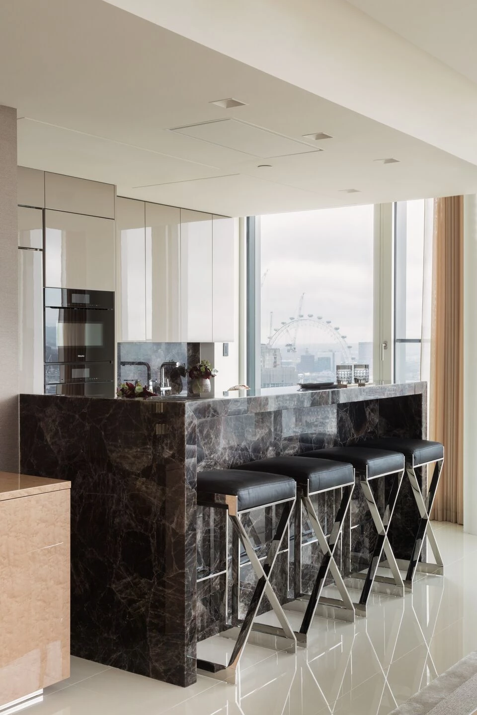 伦敦南岸塔豪华公寓丨英国伦敦丨DAVIDE CASAROLI DESIGN-6