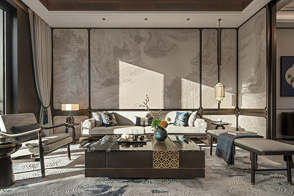 台州建发玖珑和玺别墅样板间丨中国台州丨深圳市盘石室内设计有限公司-8