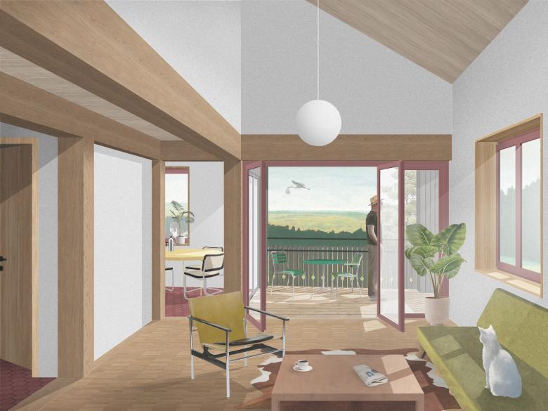 Nussbaumer Architekten AG丨Neubau Mehrfamilienhäuser Siedlung Hohwies Oetwil am See丨瑞士-6