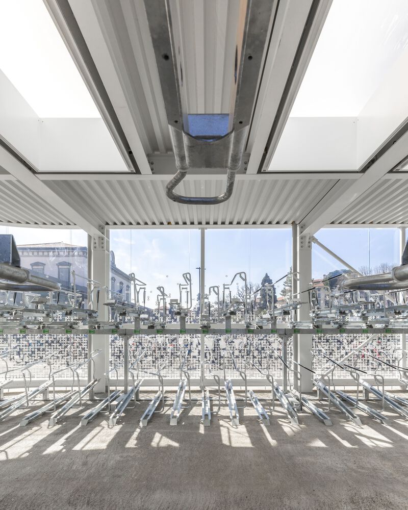 意大利贝加莫发光的自行车站丨Studio Capitanio Architetti-20
