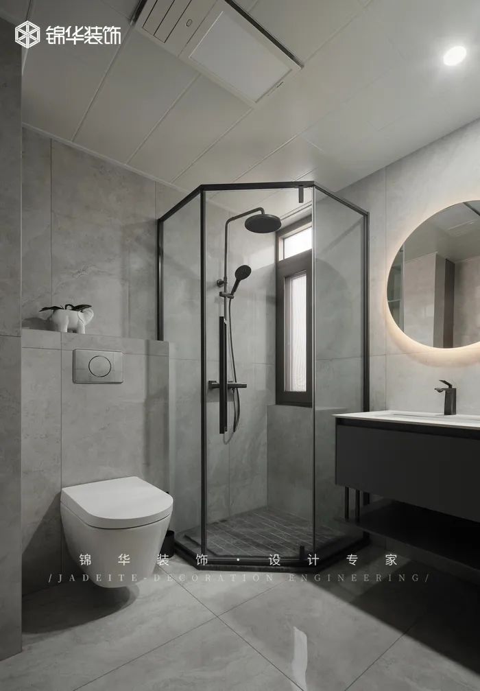 南京香格里拉东苑现代轻奢风格装修丨中国南京丨锦华装饰-54