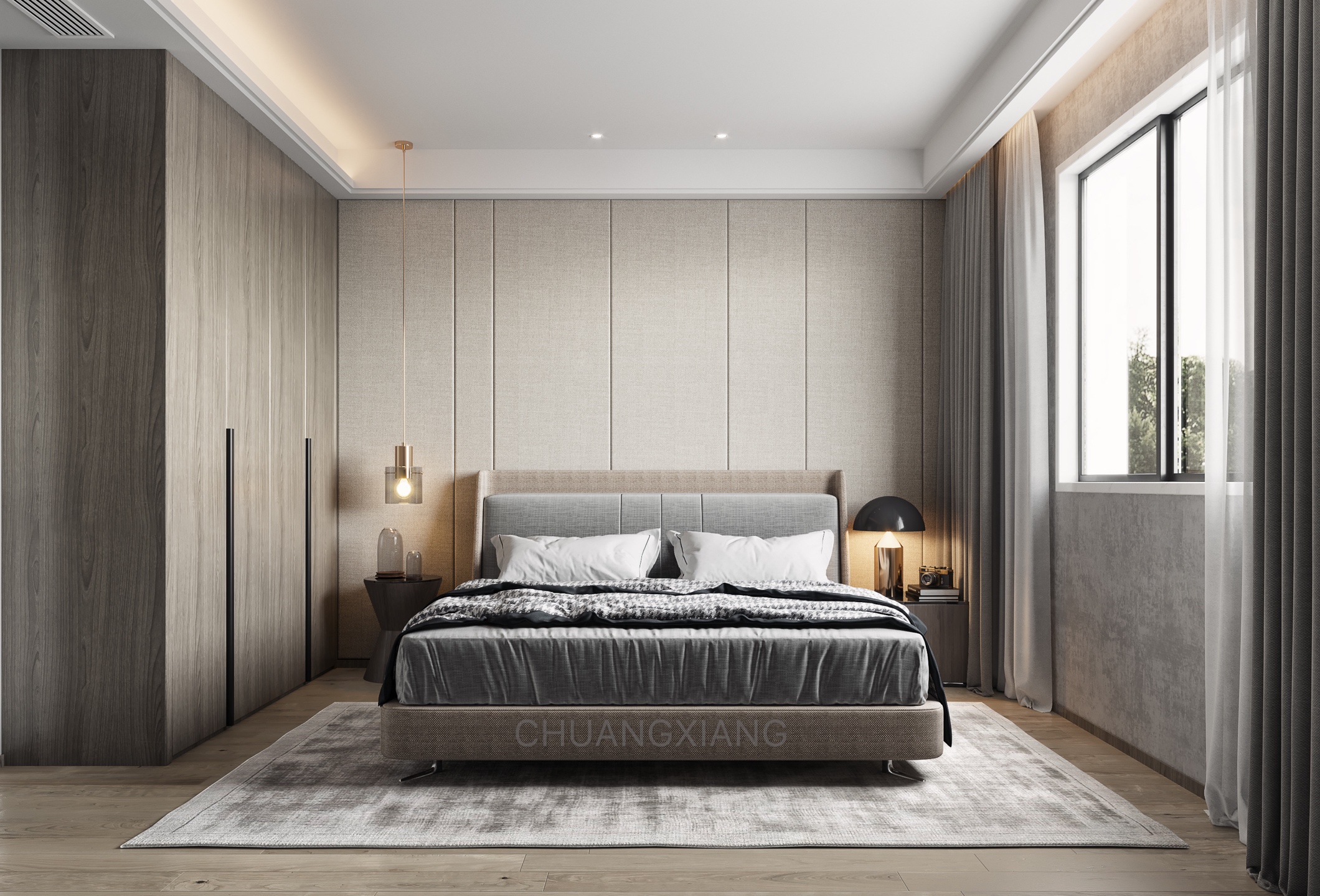 分享最近做的卧室                     -6