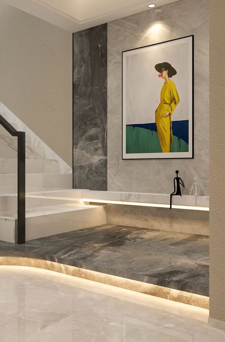 潮州自建别墅,现代简约风打造舒适生活空间-3