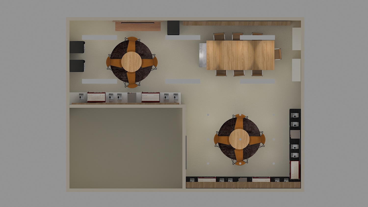 Ambientação para showroom Grancoffee-30