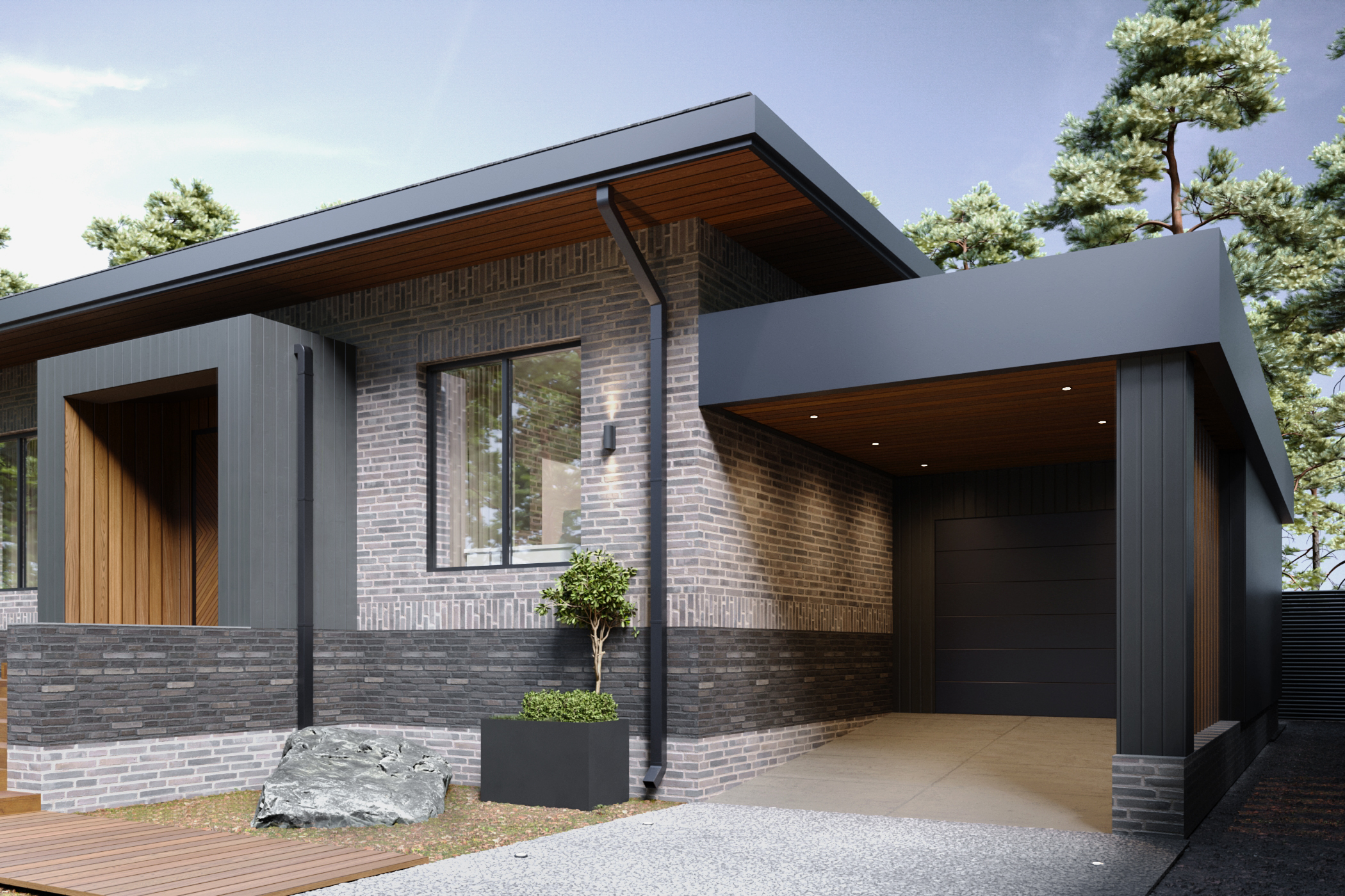 松林里的房子丨俄罗斯丨Kamil Shakirzianov-13