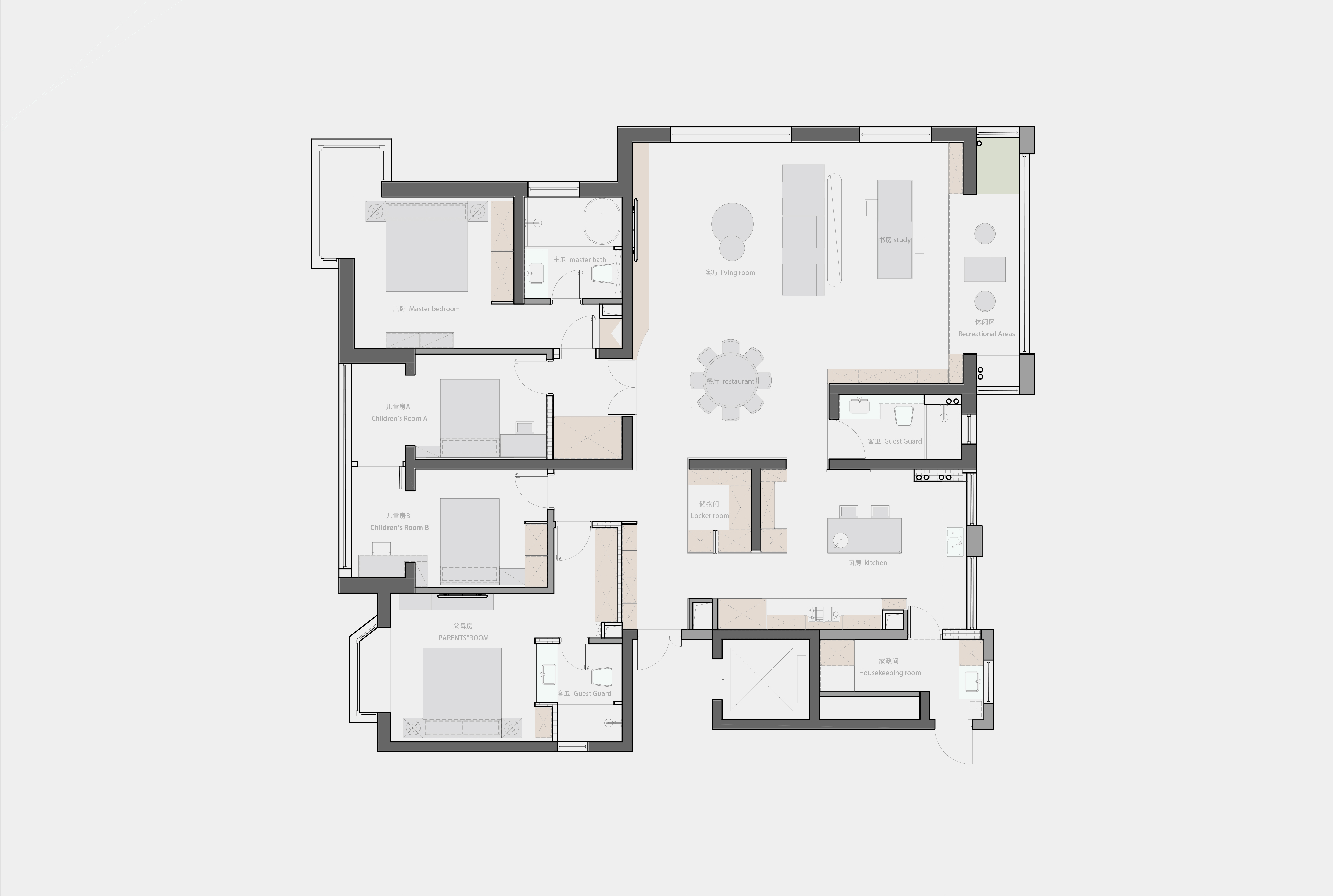 壹石实景 • 别墅的尺度，平层的舒适-67