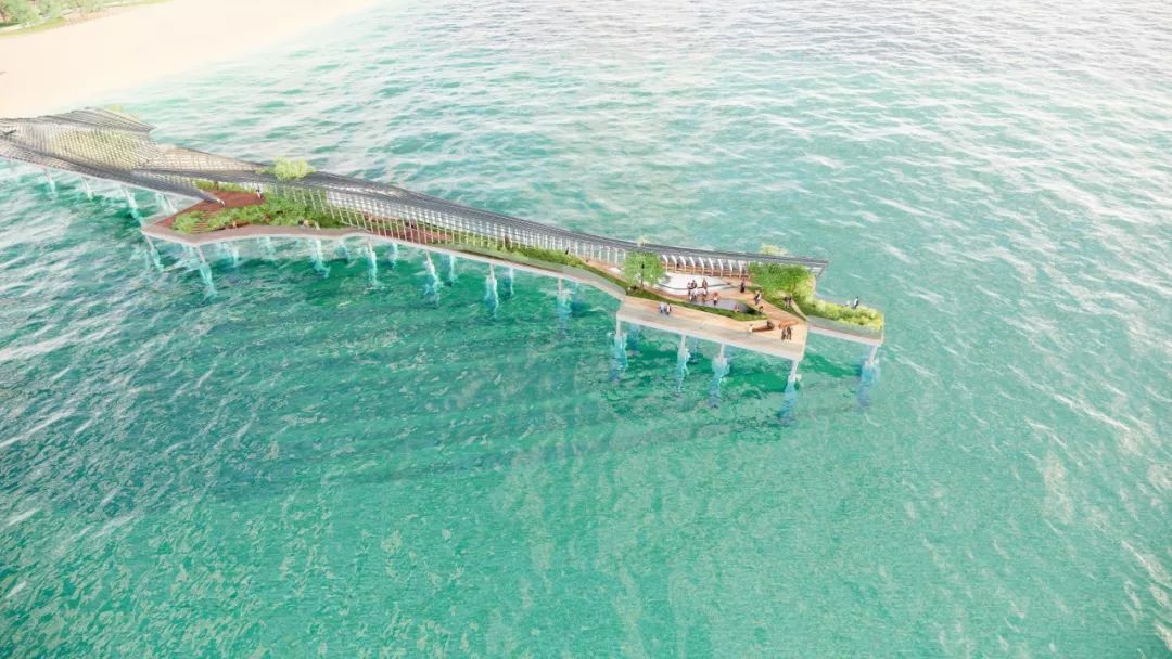 海浪之舞 | 滨海栈桥的空间艺术-12