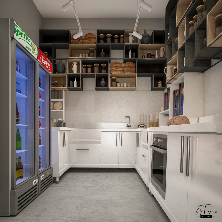 波西米亚咖啡馆兼餐厅丨ANTIQUE Studios-26