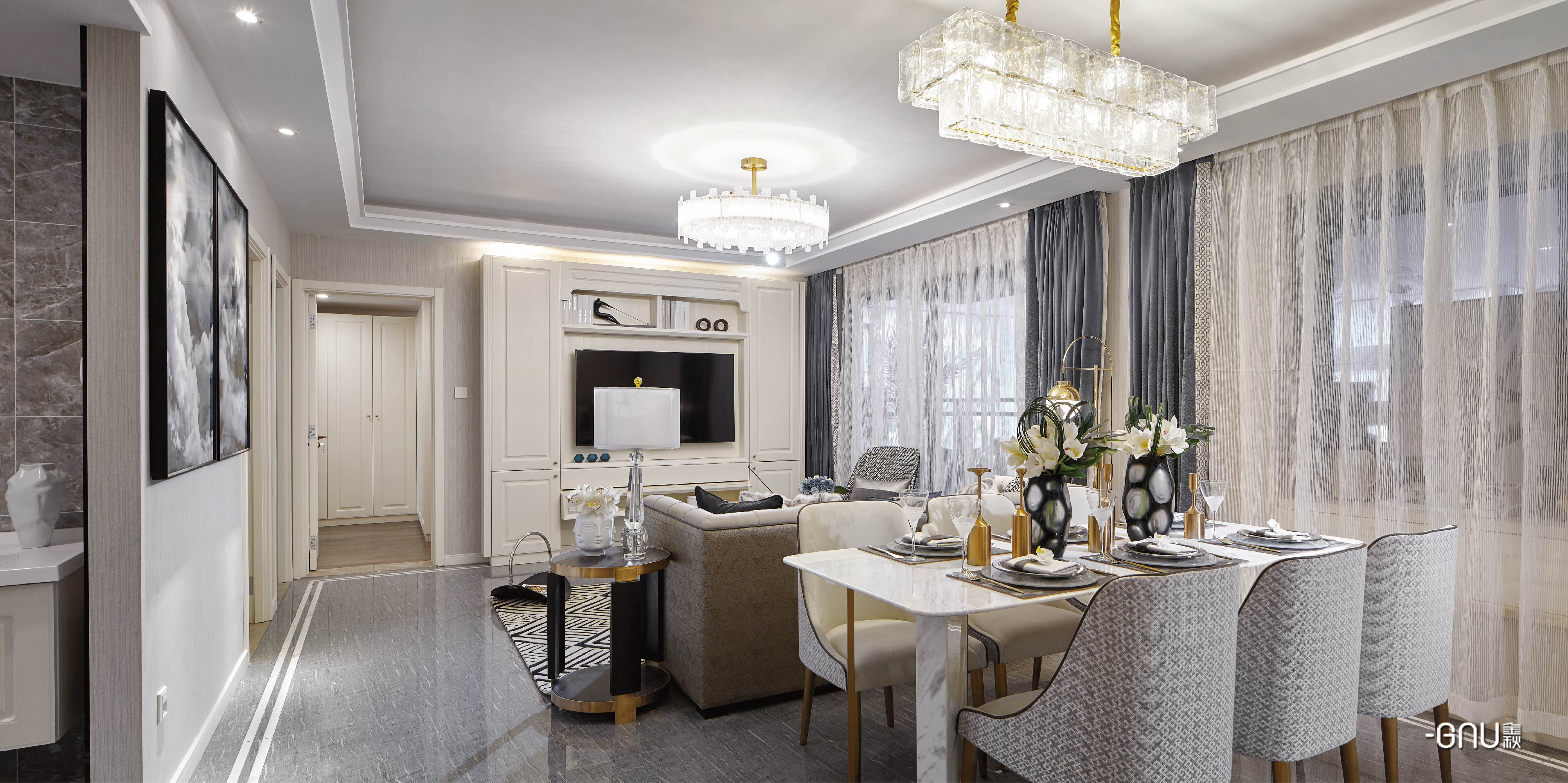 -GNU金秋软装：万科四季松湖 | 释放你心中的罗曼蒂克-11