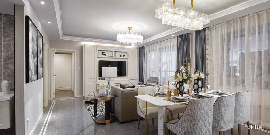 -GNU金秋软装:万科四季松湖 | 释放你心中的罗曼蒂克-11