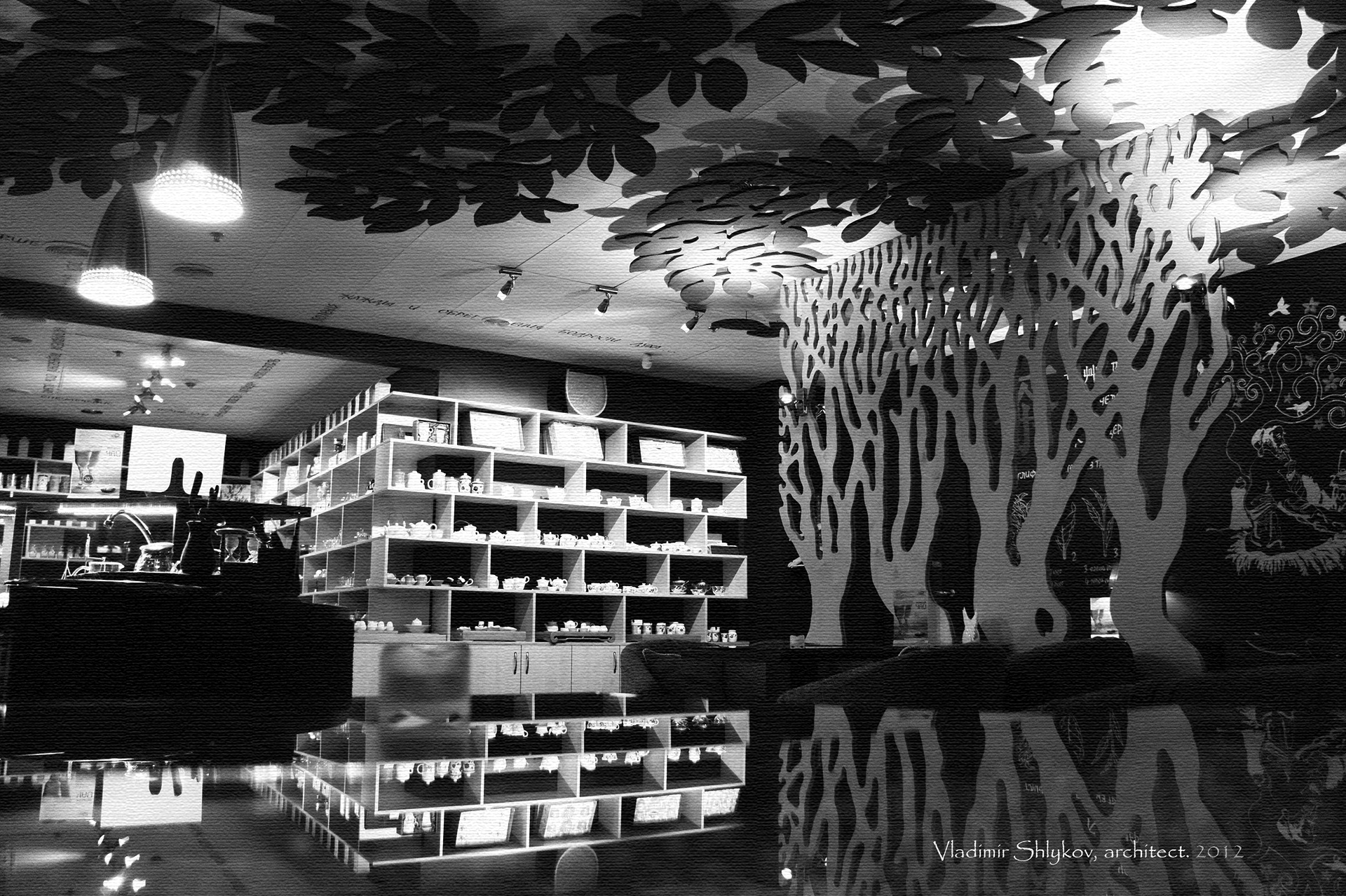 Portfolio. Interiors. Architecture of buildings.-206