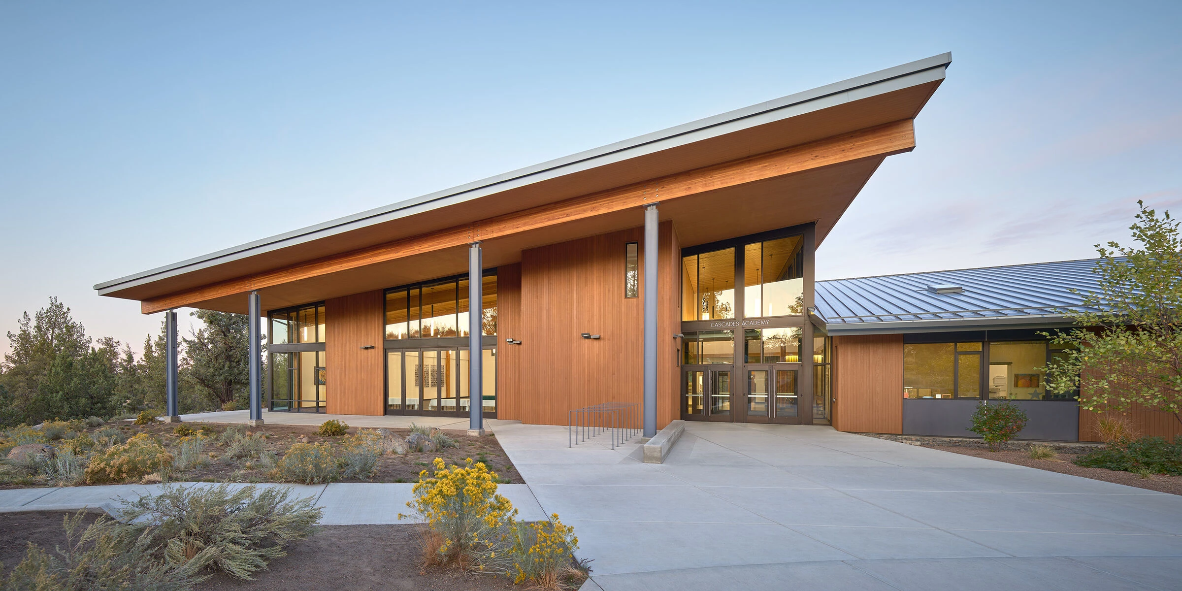 俄勒冈州中部卡斯卡德学院丨美国本德丨Hennebery Eddy Architects-10