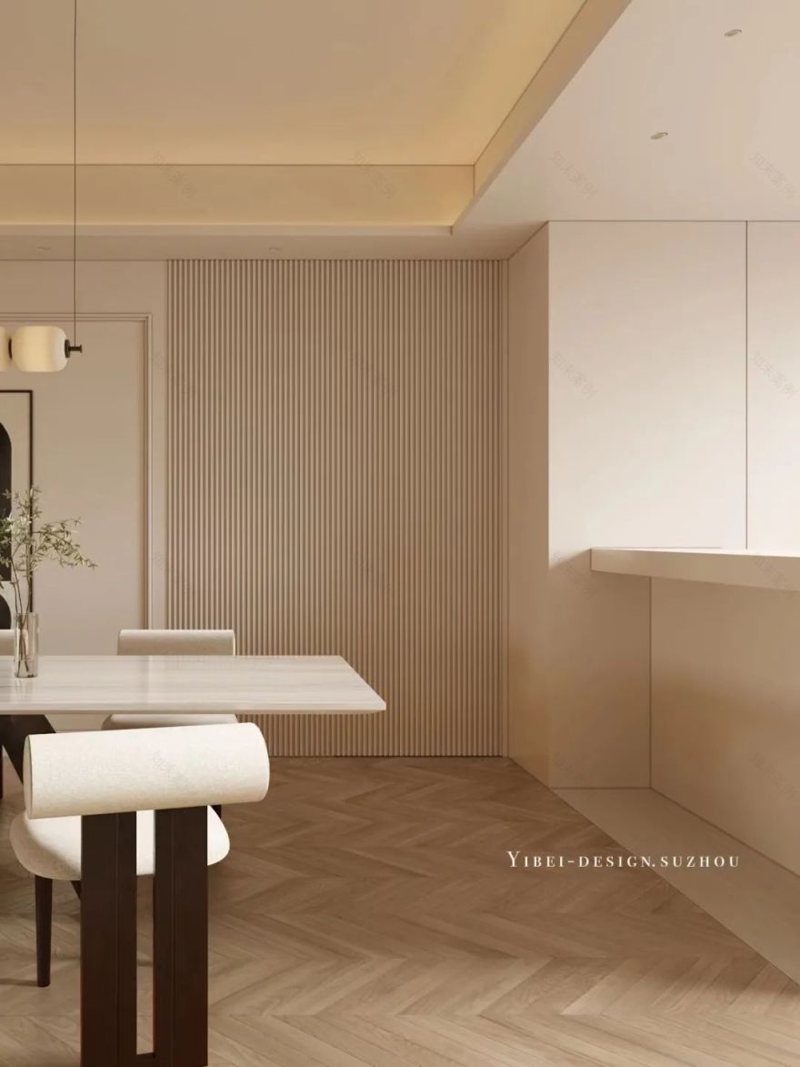 奶油系浪漫家居丨中国苏州丨一贝设计-17