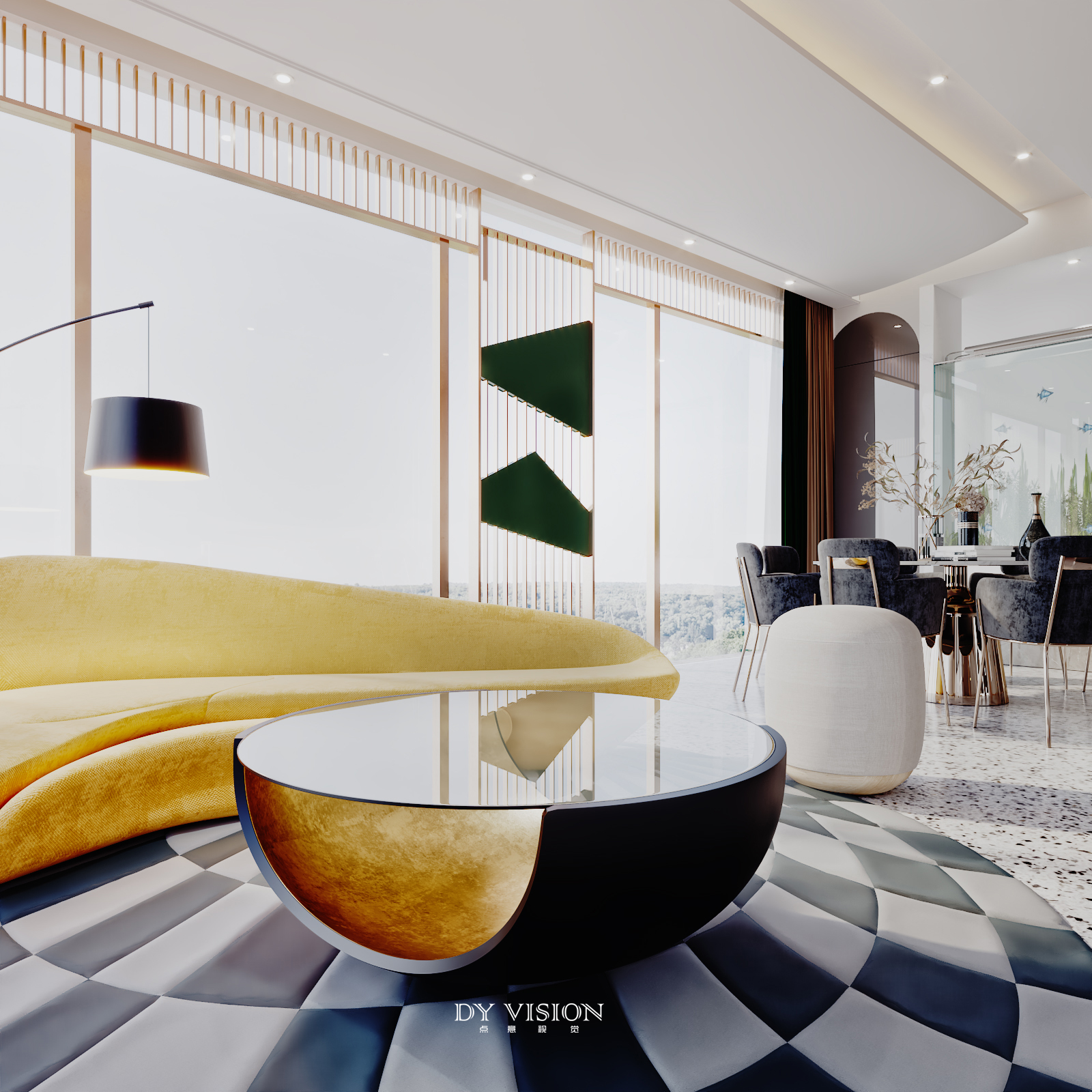 现代简约家装空间，VR 技术展现无遗-1