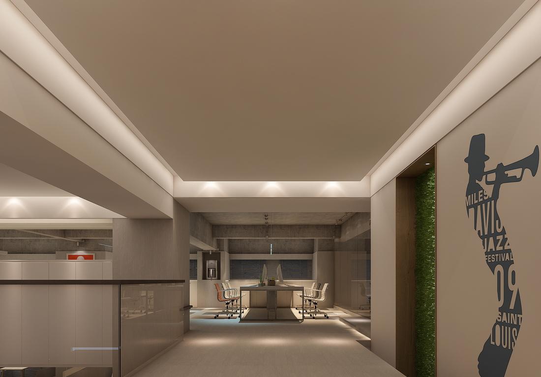 
极简 办公空间 -10