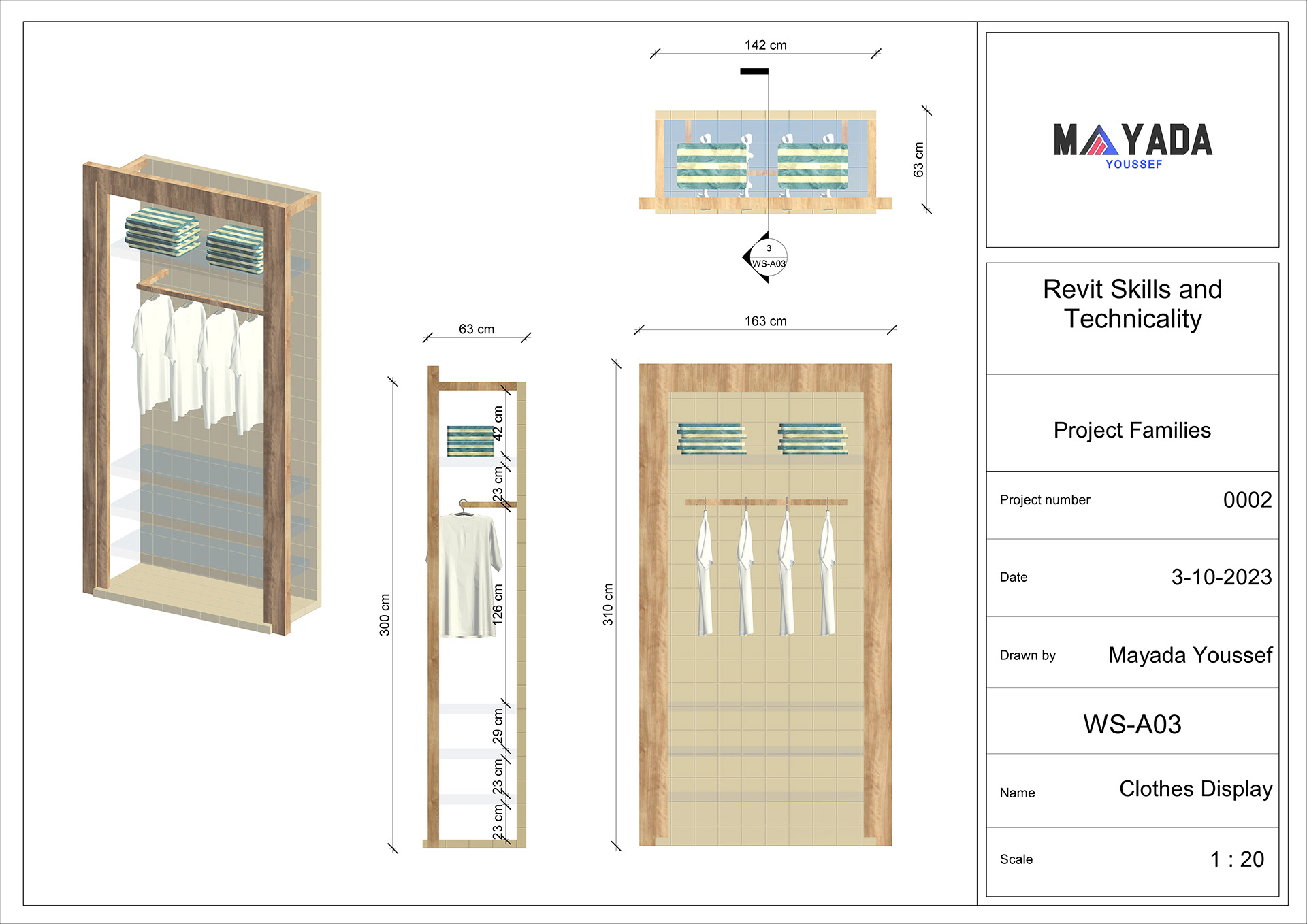 画廊室内设计丨Revit Skills and Technicality-20