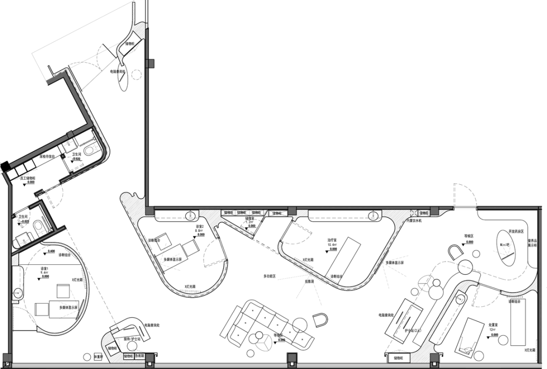 廣州杜松醫療診所 | 溫暖弧線與專業醫療的完美融合-152