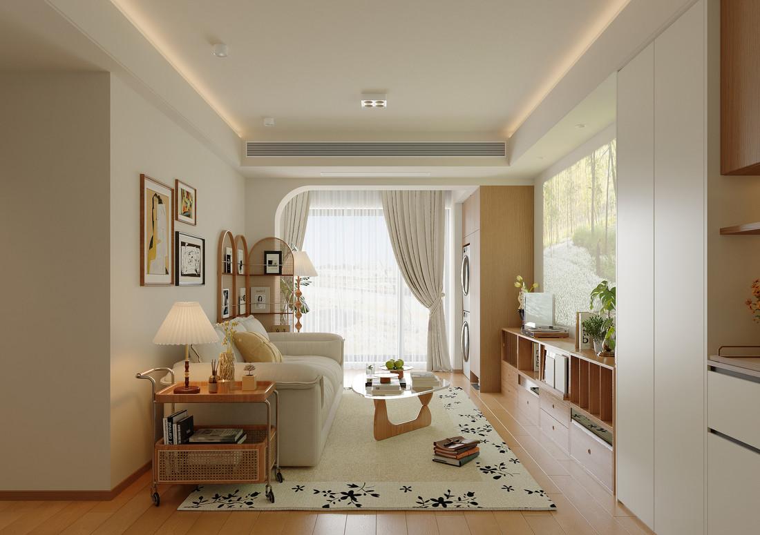 106㎡森系原木风精装升级  广州华润置地丨中国广州-5