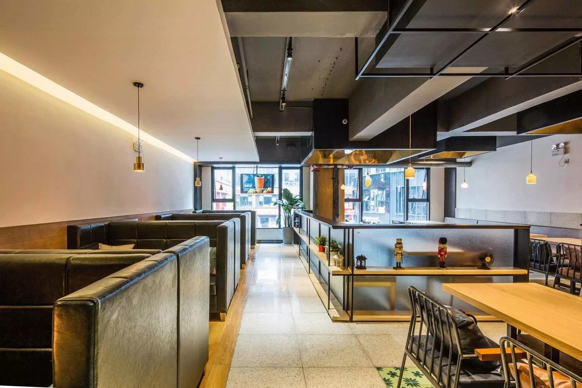 全文室内设计-“每天”美式休闲餐厅-65