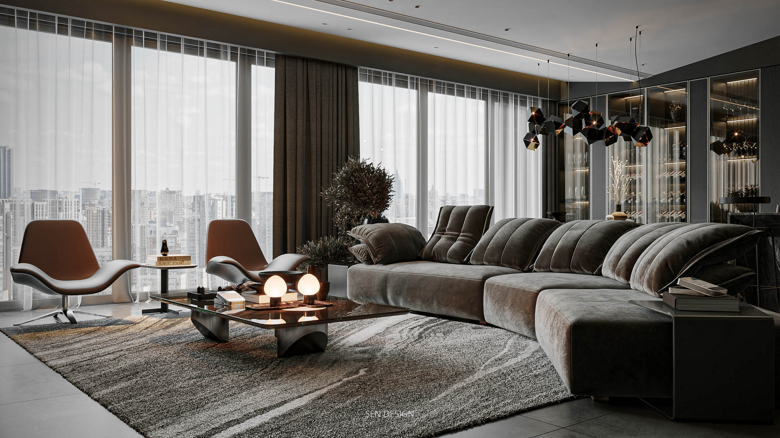 PENHOUSE APARTMENT大平层-4