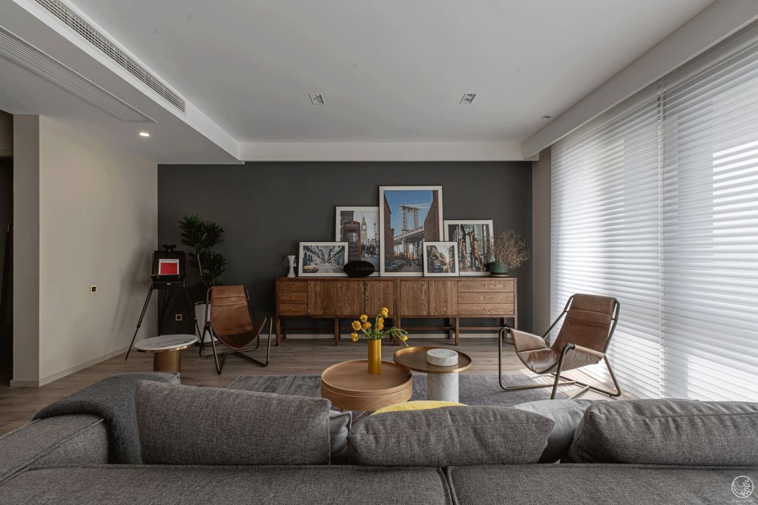 马拉松夫妻的现代复古宅丨中国成都丨清羽设计-29