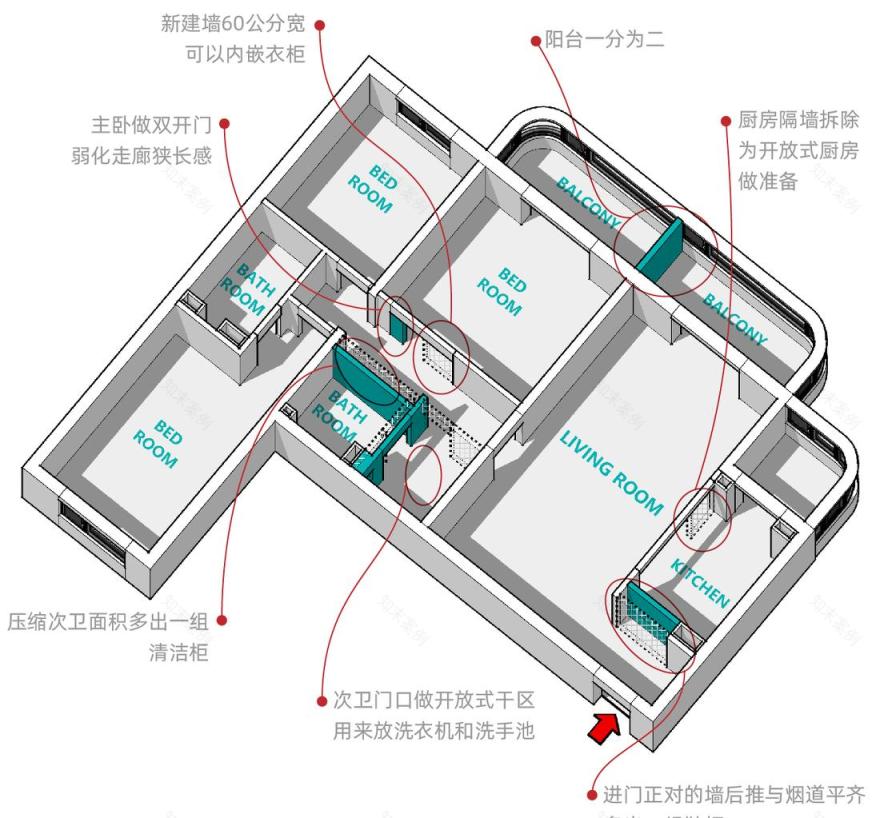 三世同堂的法式开放厨房设计丨中国北京丨JORYA玖雅-8