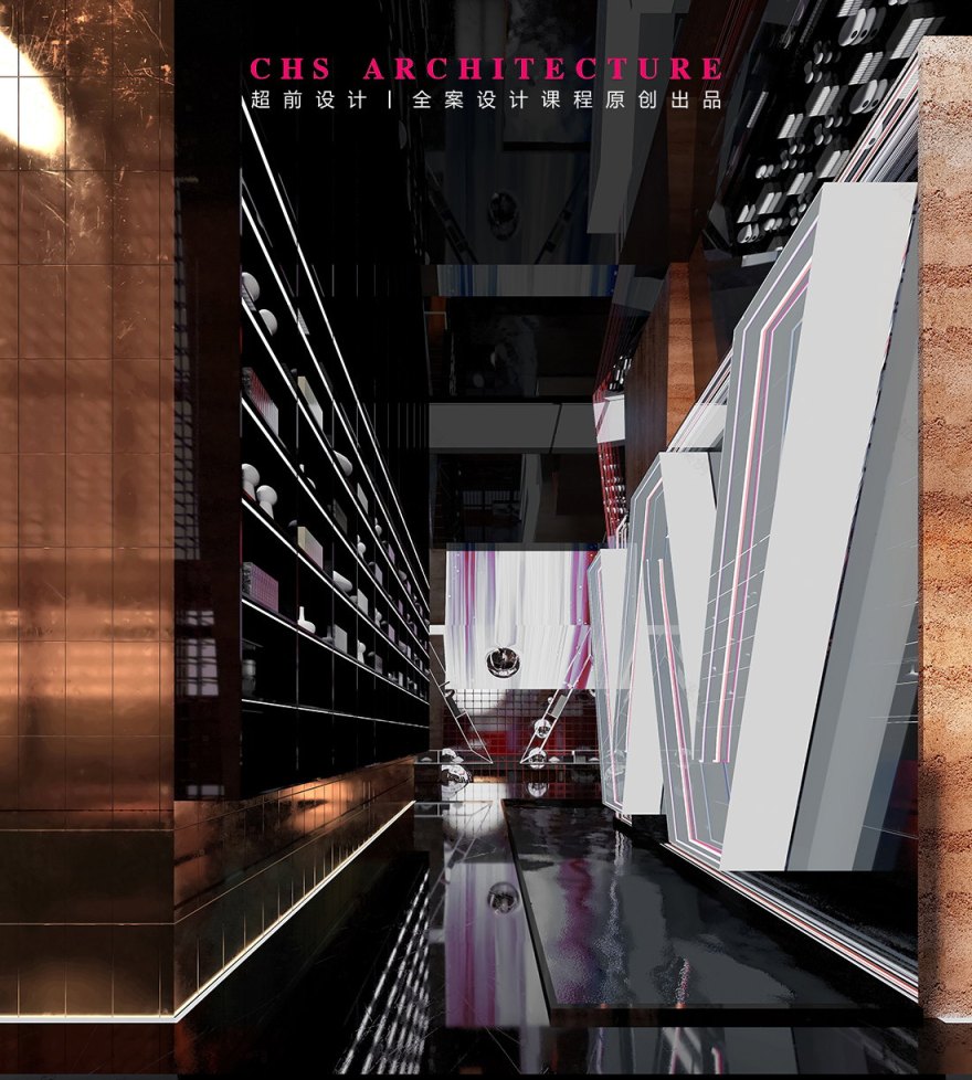 几何时空 · W酒店原创方案设计丨CHS ARCHITECTURE-25