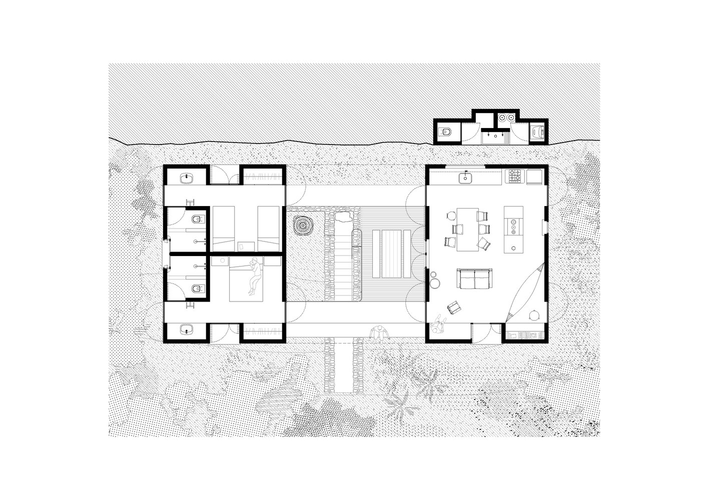 巴西 São José do Barreiro 小城绿意住宅丨Vão-17