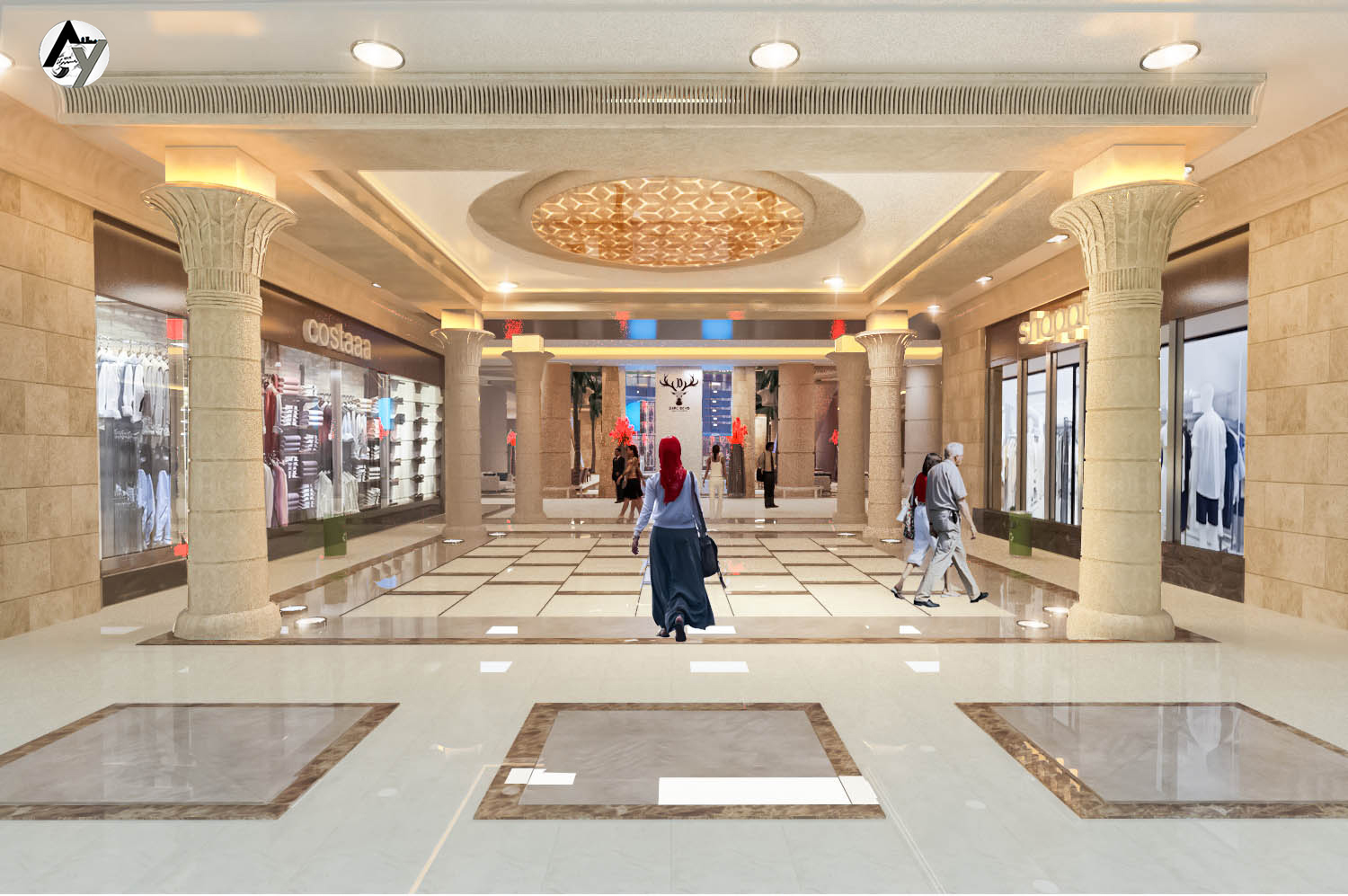 Bashtil 火车站购物中心丨埃及丨Diaconsult 办公室-31