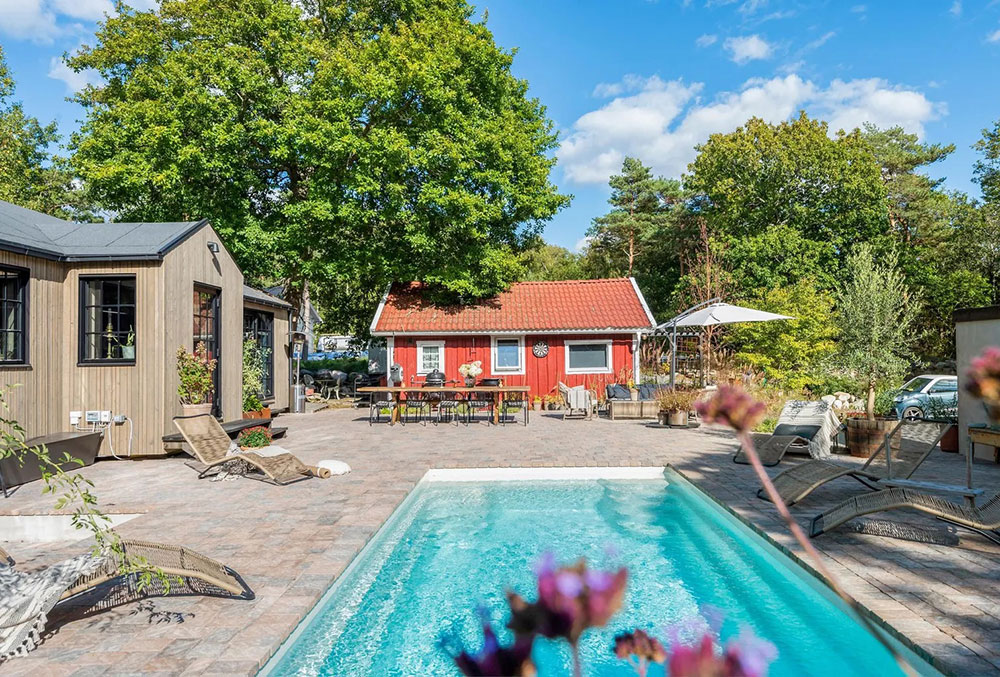 瑞典现代木屋别墅，现代与复古的完美融合-27