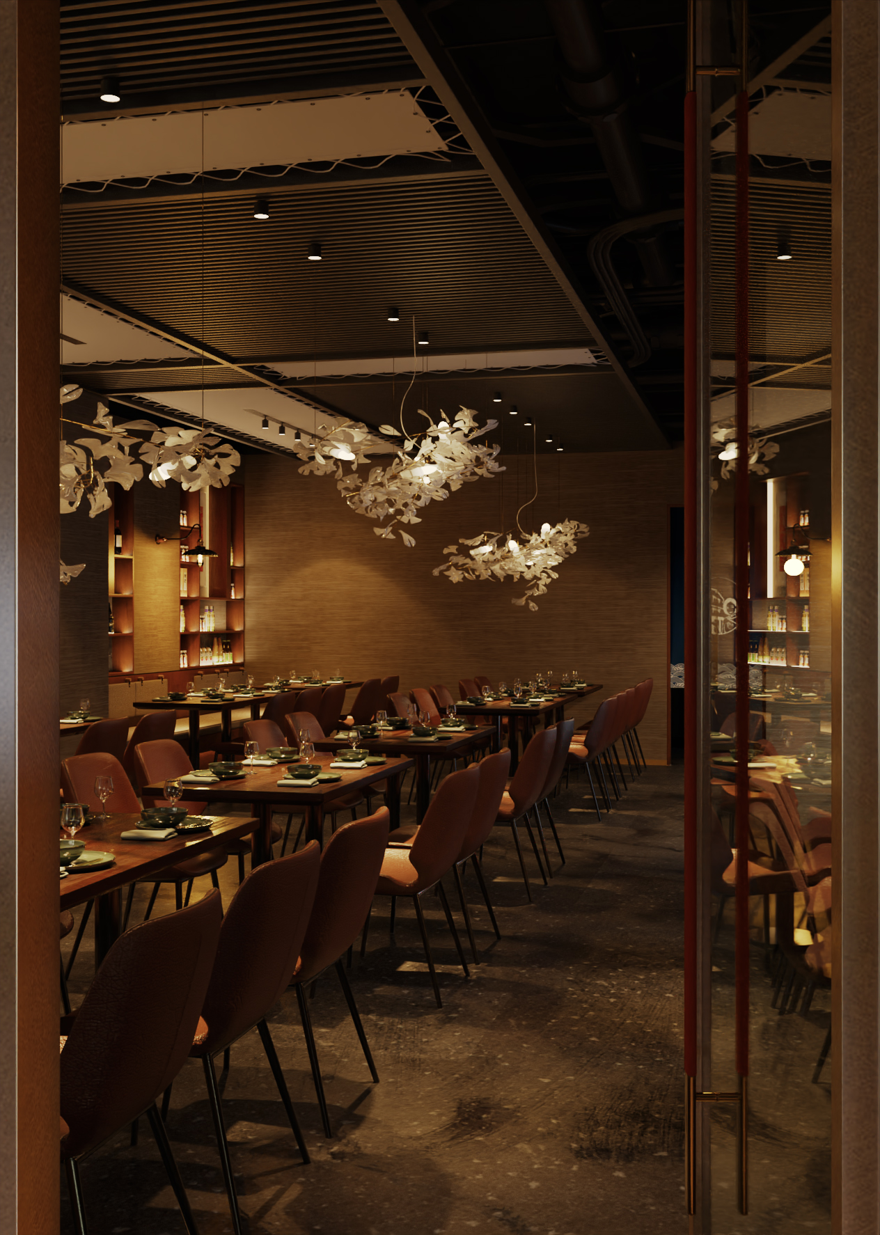 精致餐饮空间设计展示  卿家姆连锁店-3