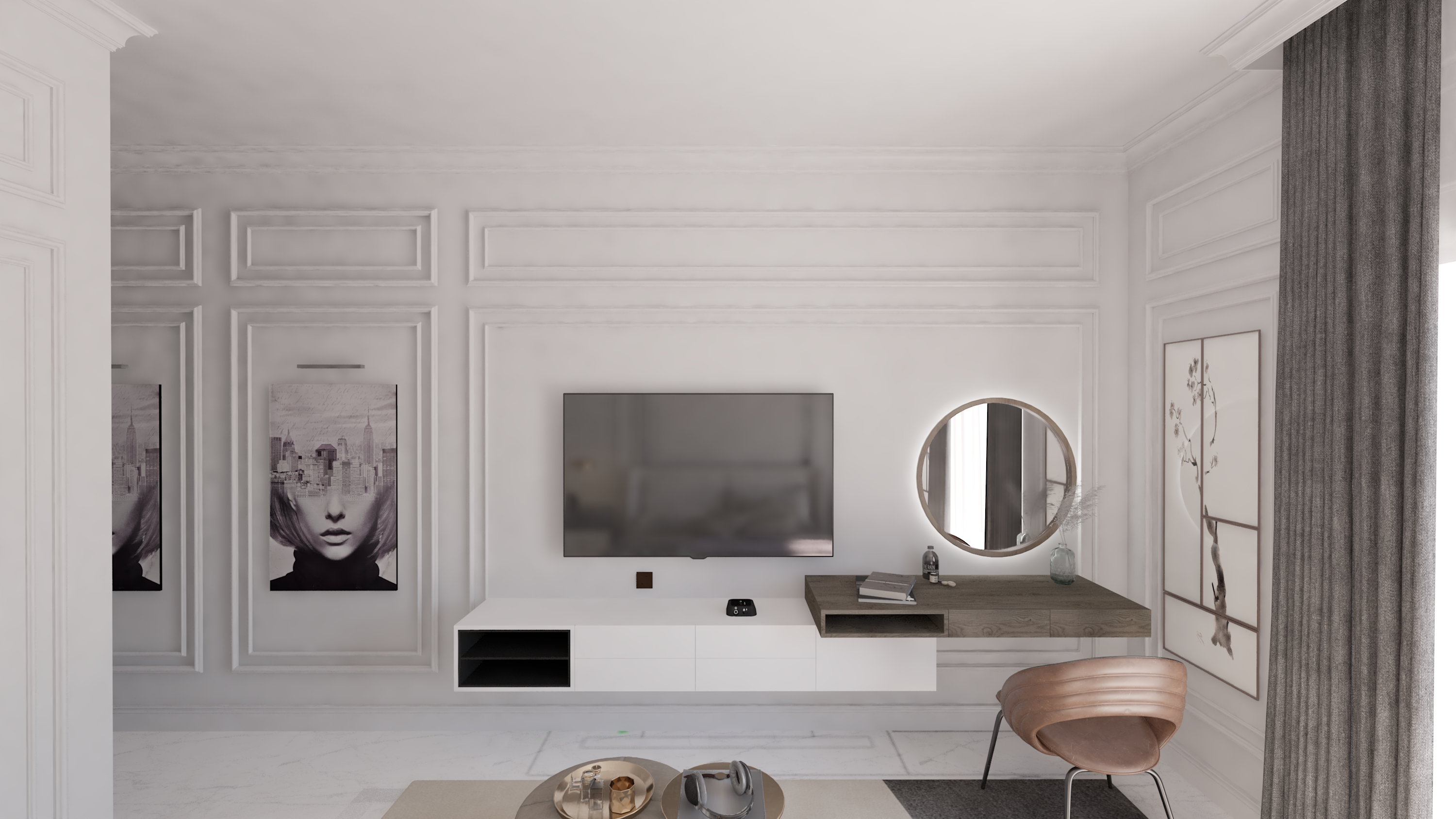 主卧室新古典风格-4