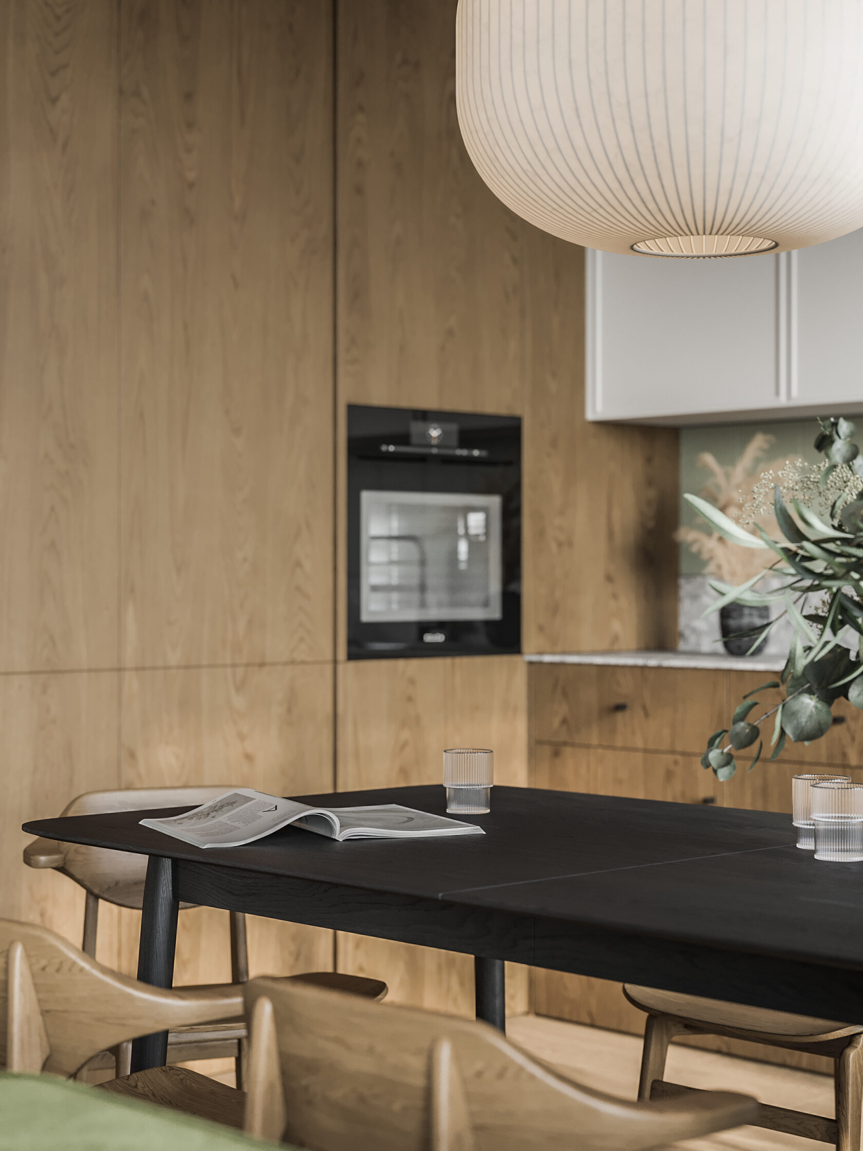 清爽原木风公寓设计 简洁的雅致！-7