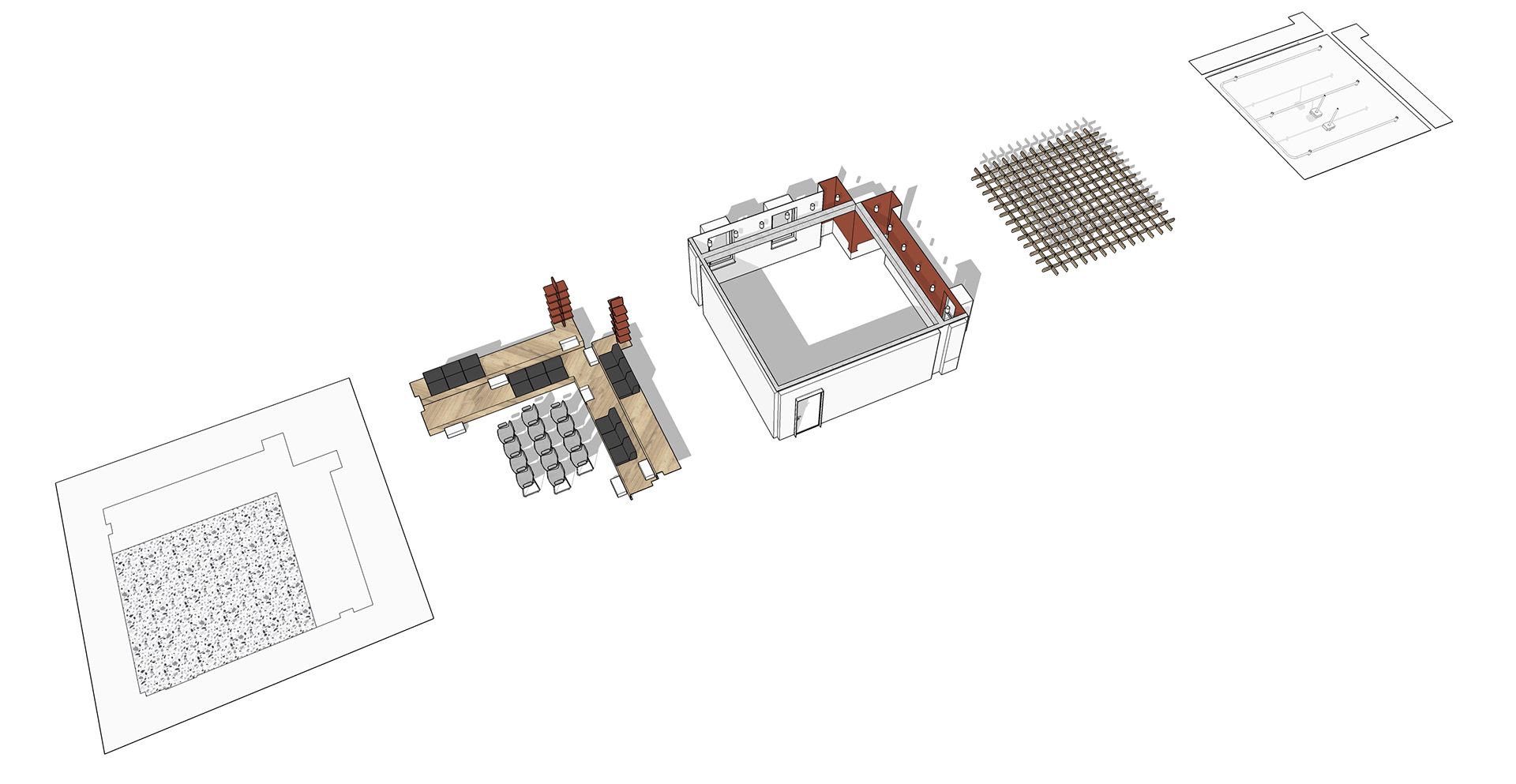 Portfolio. Interiors. Architecture of buildings.-86