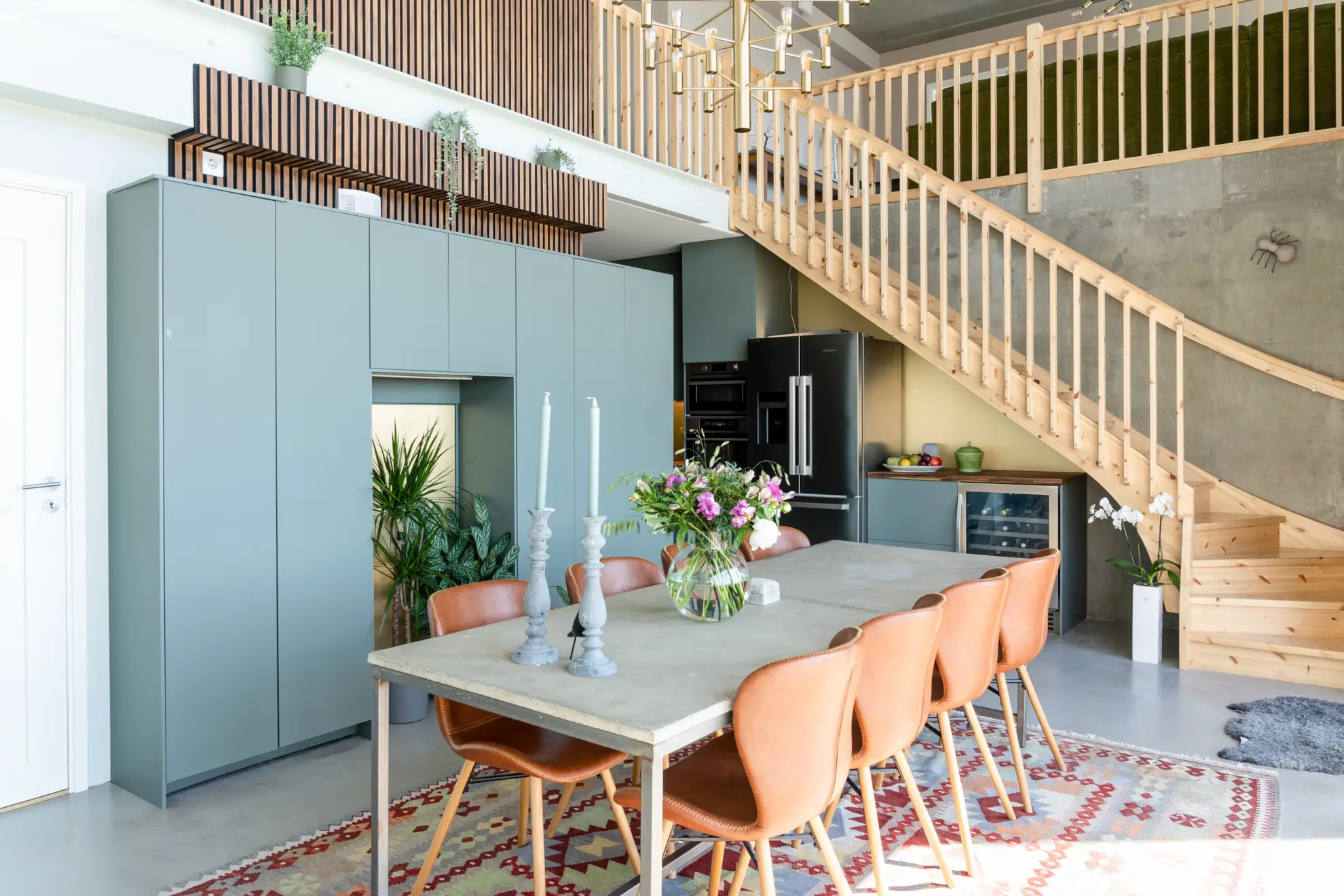 瑞典斯德哥尔摩现代都市景观复式公寓设计-3