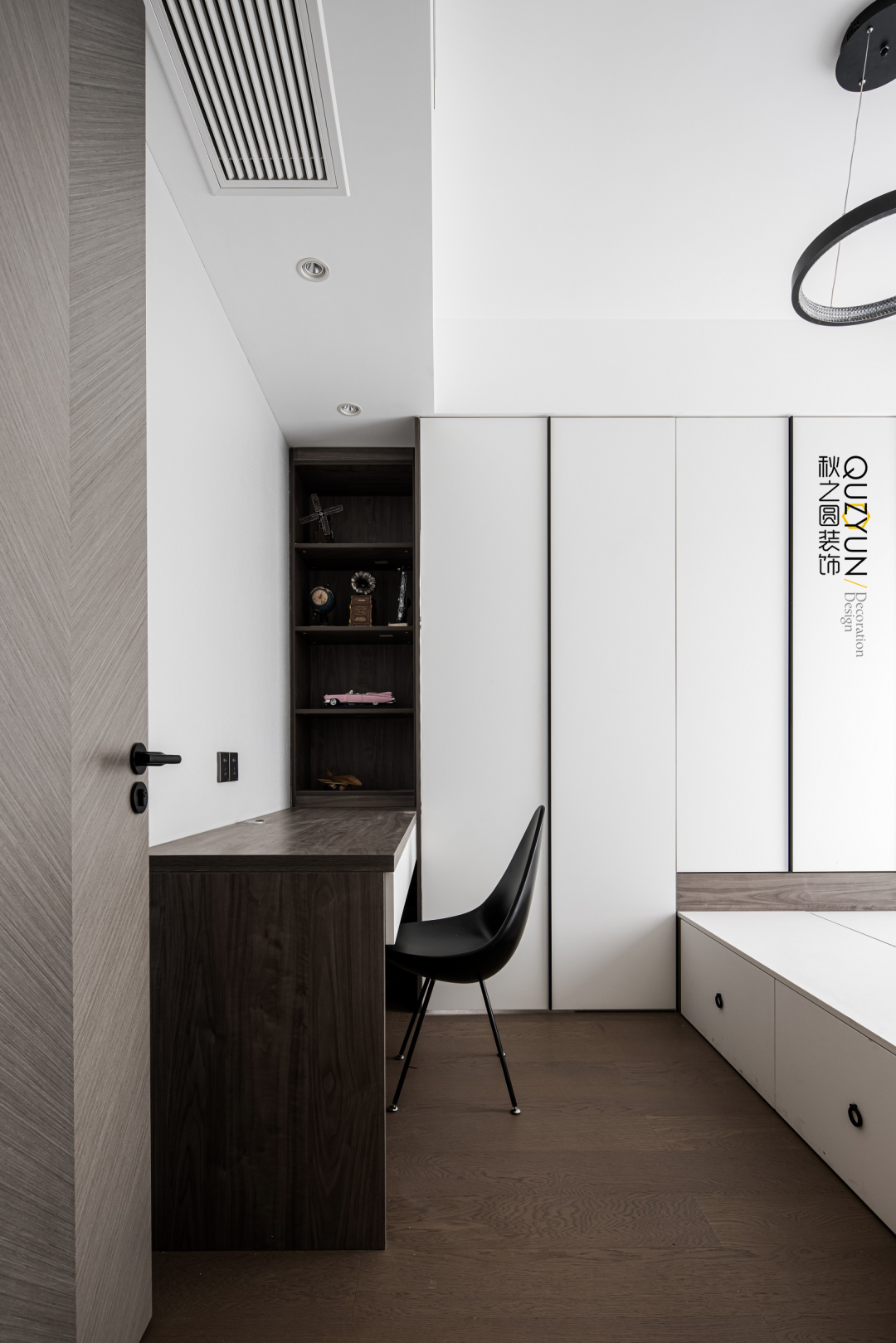 现代简约龙湖尚品140平空间设计丨中国常州丨意象QUZYUN|DSEIGN-73